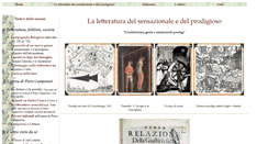 Desktop Screenshot of letteratura-meraviglioso.it